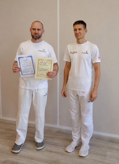 Юмейхо терапевт Денис Кожаев 2 Дан